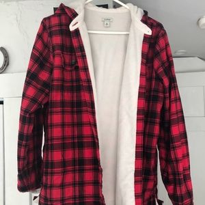 L.L.Bean lined flannel